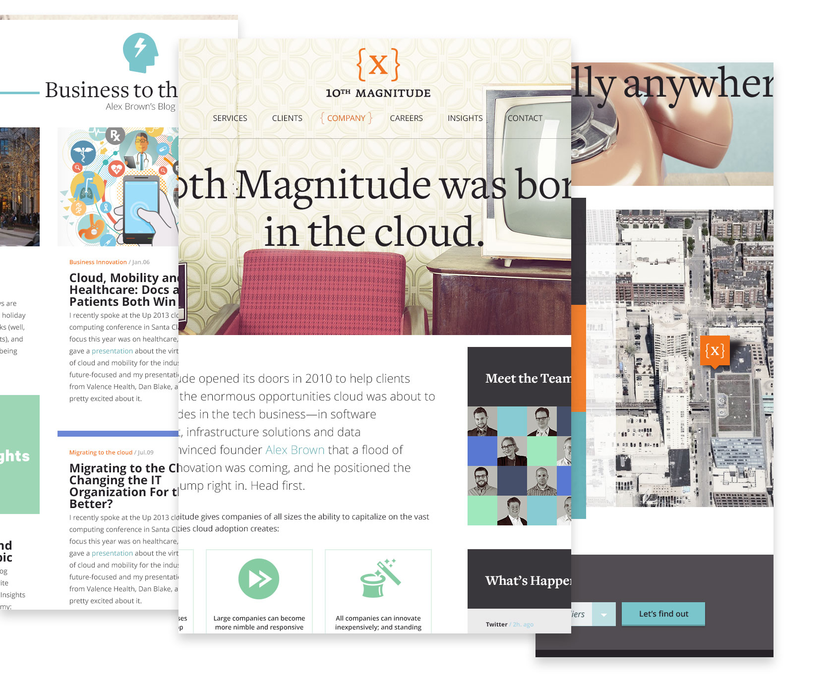10th Magnitude website design